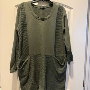 Lush Olive Green Italian Top